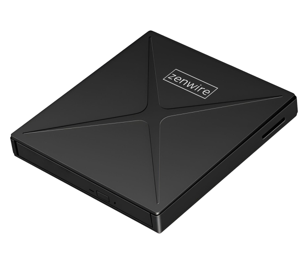 Zenwire Napęd Zewnętrzny DVD-CD RW HUB USB-C USB 3.0 4w1 SD SY885 - 1604630 - zdjęcie 3
